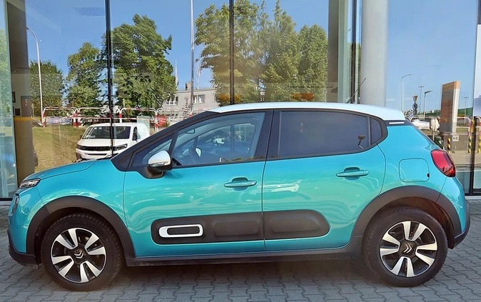 Citroen C3 cena 59900 przebieg: 32700, rok produkcji 2021 z Olesno małe 106